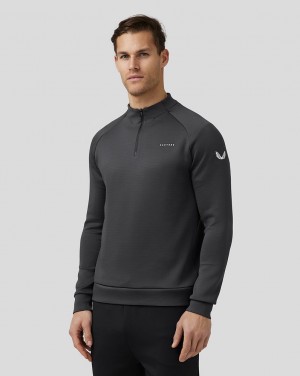 Castore Aeroscuba 1/4 Zip Gunmetal | HUKDN8974