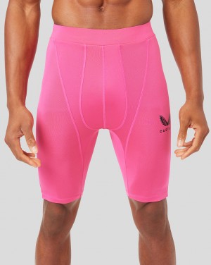 Castore Baselayer Shorts Pink | VBFNR4297