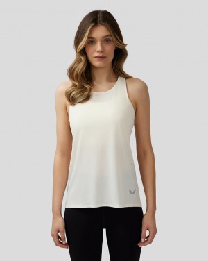 Castore Zone Breathable Performance Tank Beige | MWOQN2054