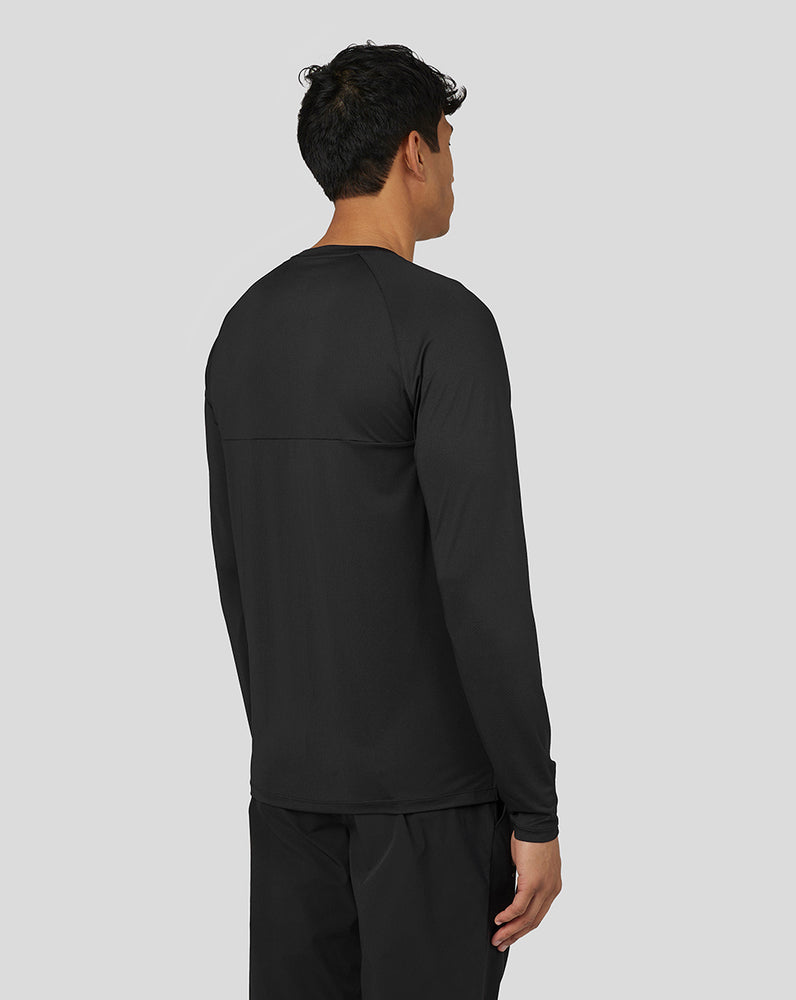 Castore Active Performance Long Sleeve T-Shirt Black | HXVRQ9206