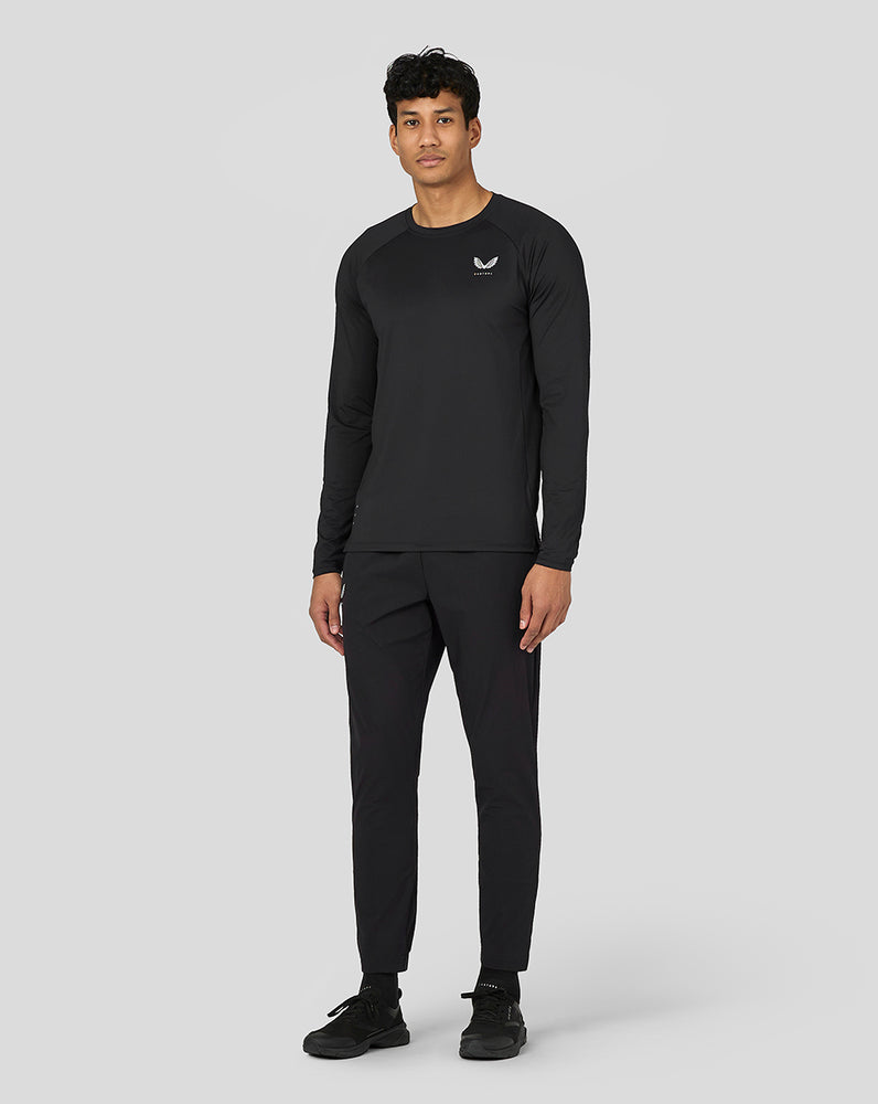 Castore Active Performance Long Sleeve T-Shirt Black | HXVRQ9206