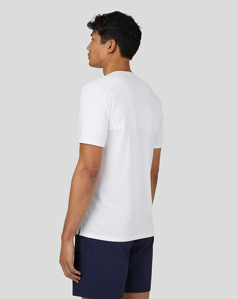 Castore Active Short Sleeve Performance T-Shirt White | CLTZB4658