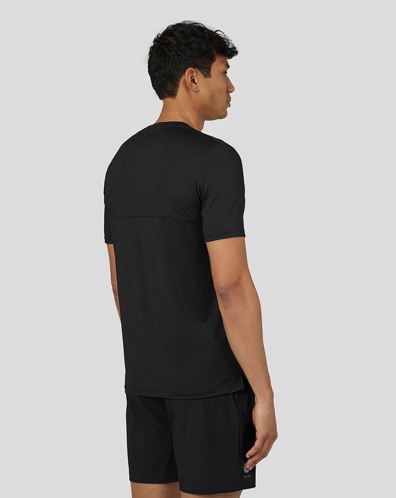 Castore Active Short Sleeve Performance T-Shirt Black | YHEXW0564