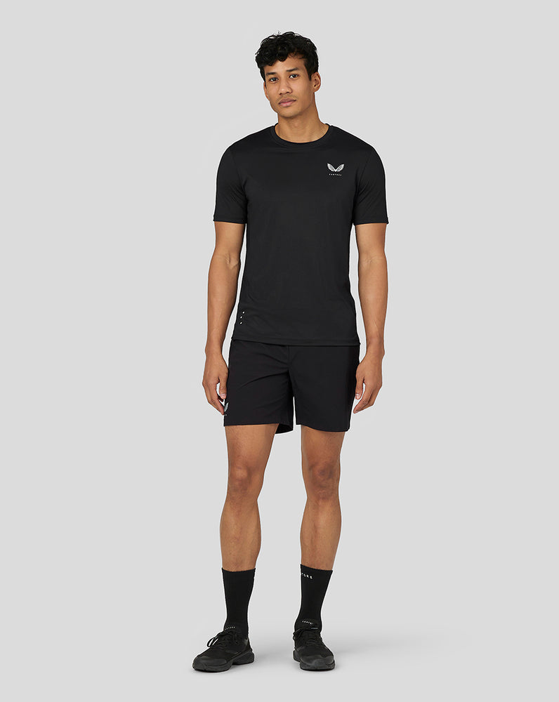 Castore Active Short Sleeve Performance T-Shirt Black | YHEXW0564