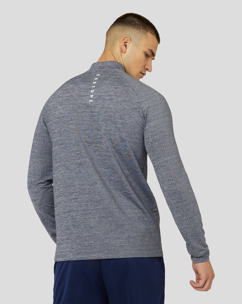 Castore Adapt Long Sleeve Standard Quarter Zip Top Navy | JAOUX2398