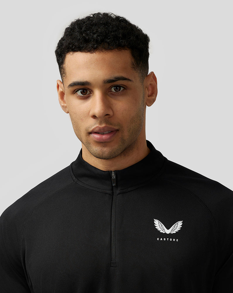 Castore Adapt Quarter Zip Top Black | BPEIV3470