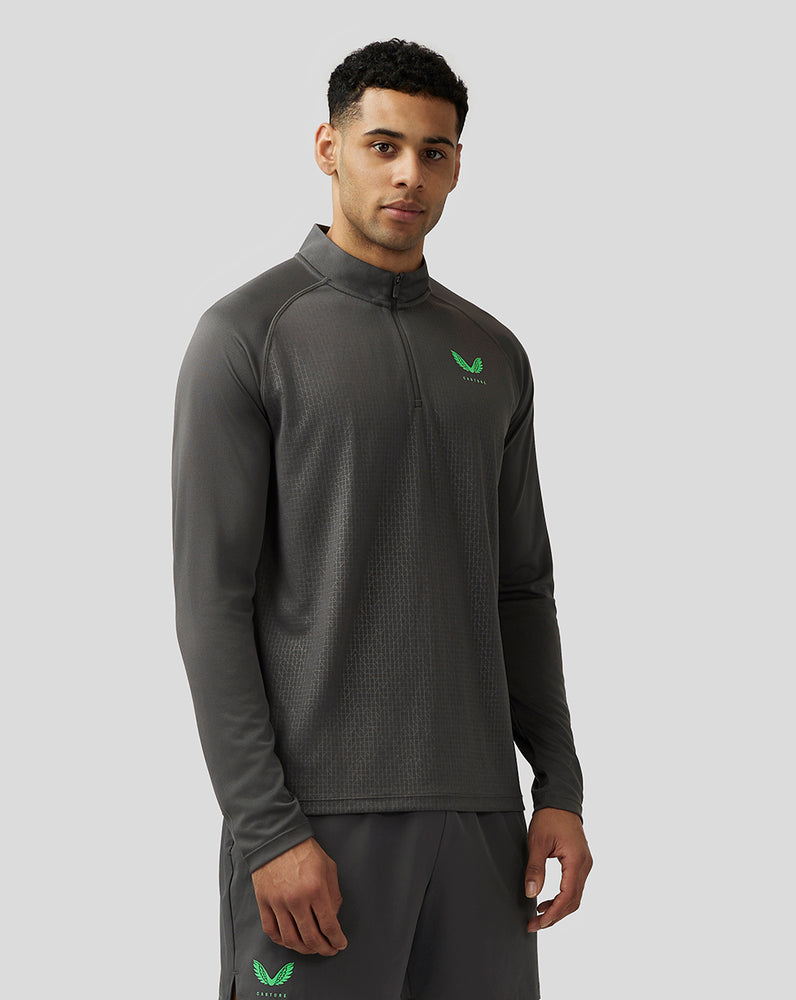 Castore Adapt Quarter Zip Top Gunmetal | RXJEG2857