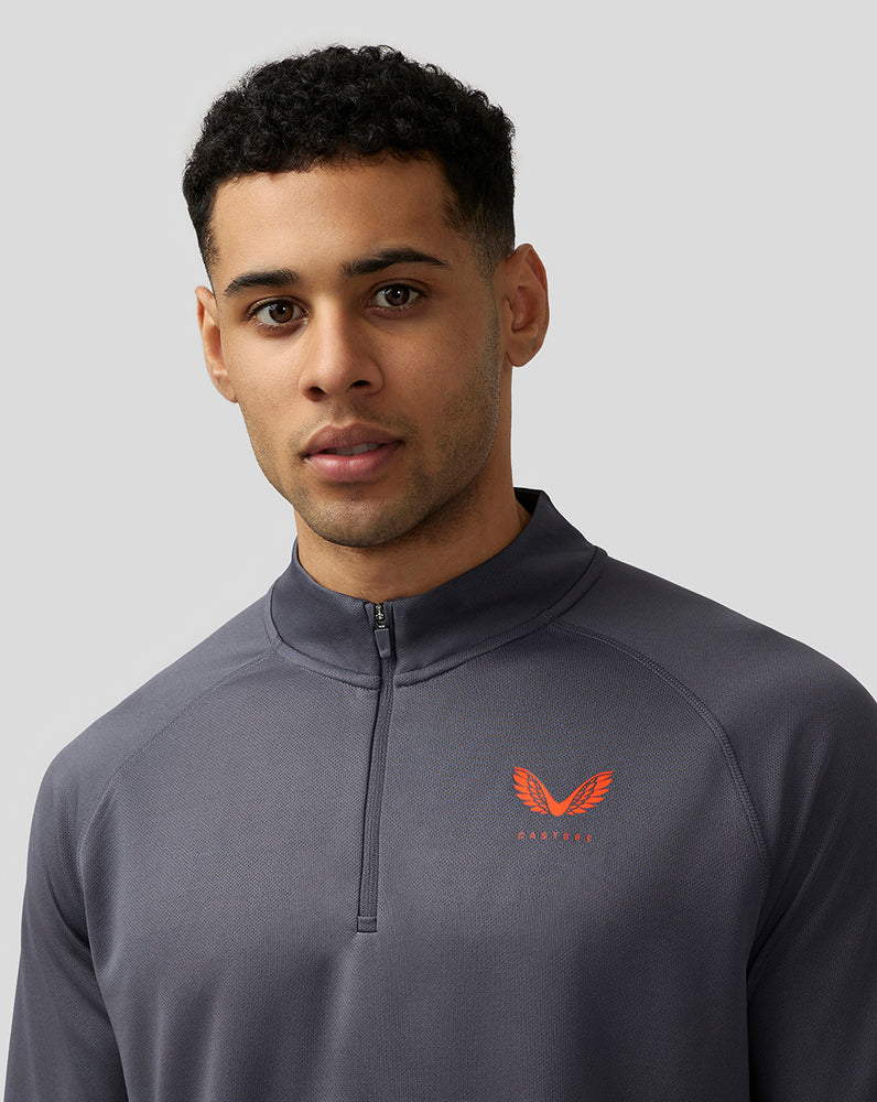 Castore Adapt Quarter Zip Top Pewter Blue | VGEQO4728