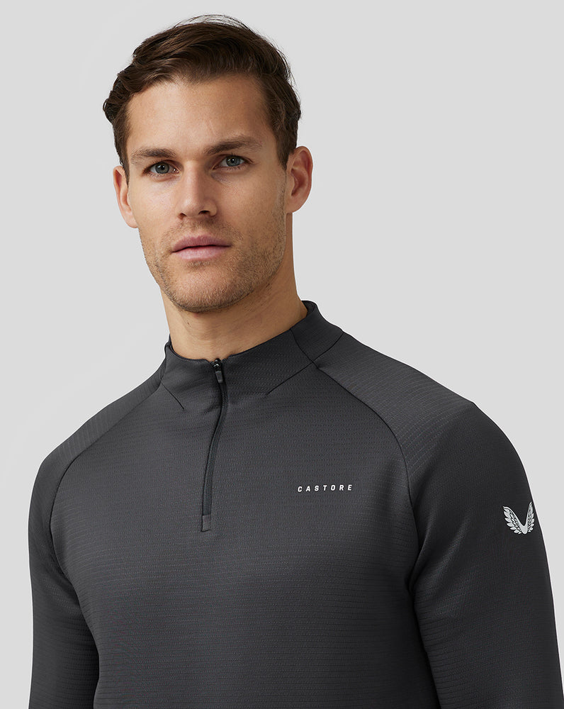 Castore Aeroscuba 1/4 Zip Gunmetal | HUKDN8974