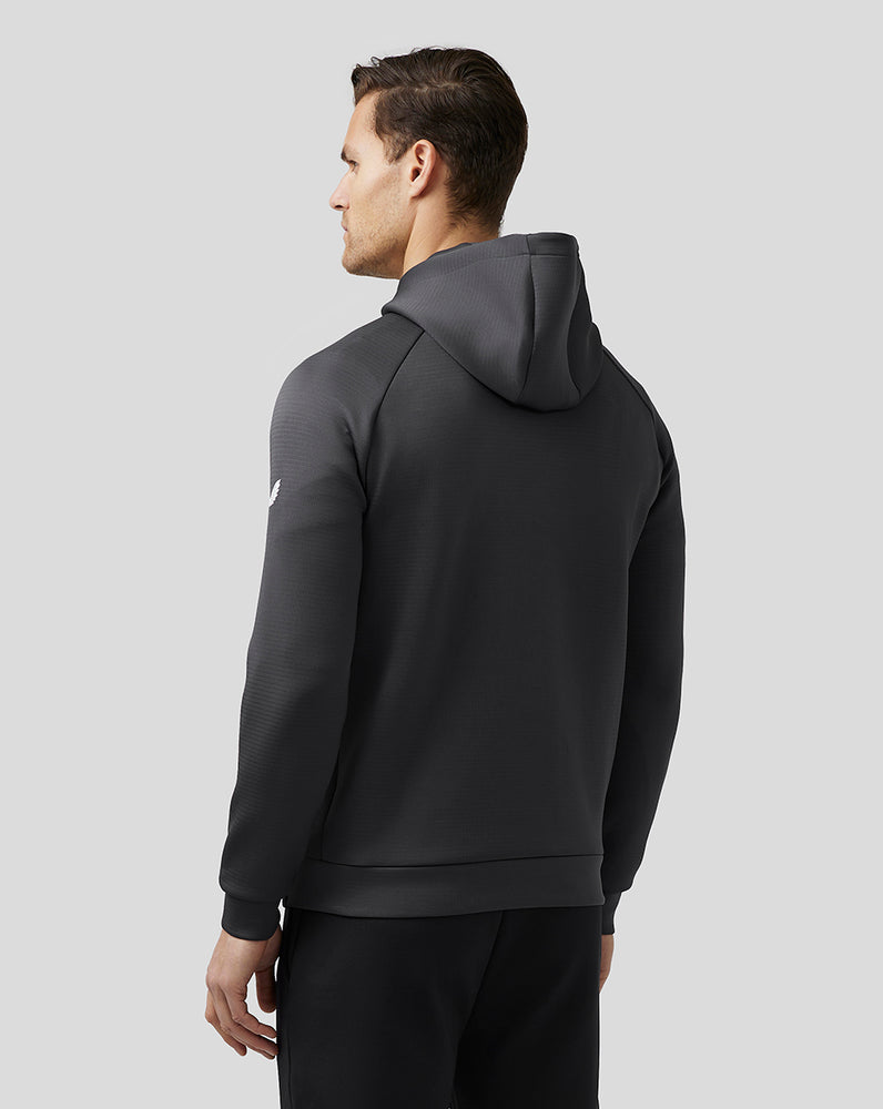 Castore Aeroscuba Zip-Through Hoodie Gunmetal | UGAMQ7638