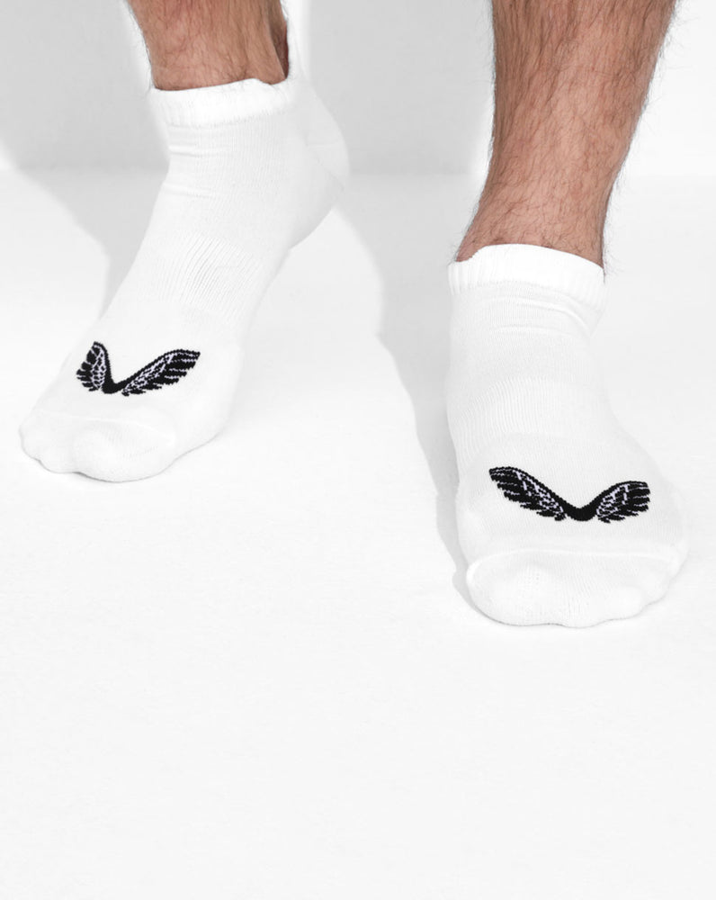 Castore Ankle Sock 2pk White | JLIDN5218