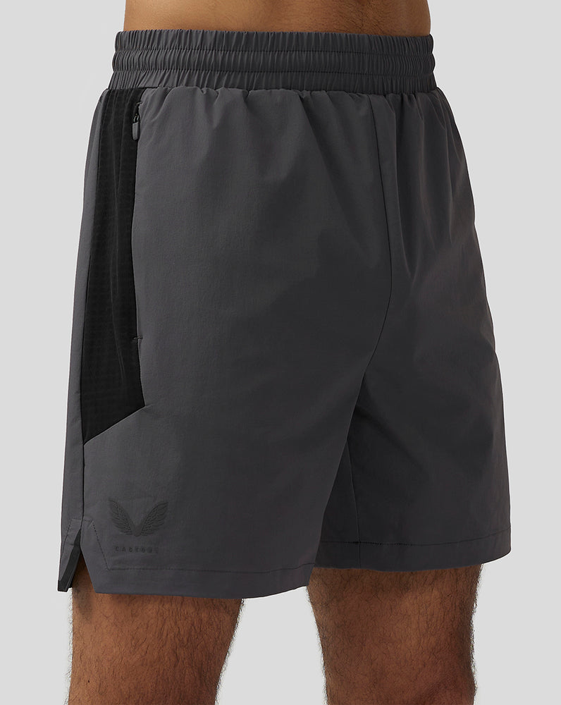 Castore Apex 6” Woven Shorts Gunmetal | YLPZE6847