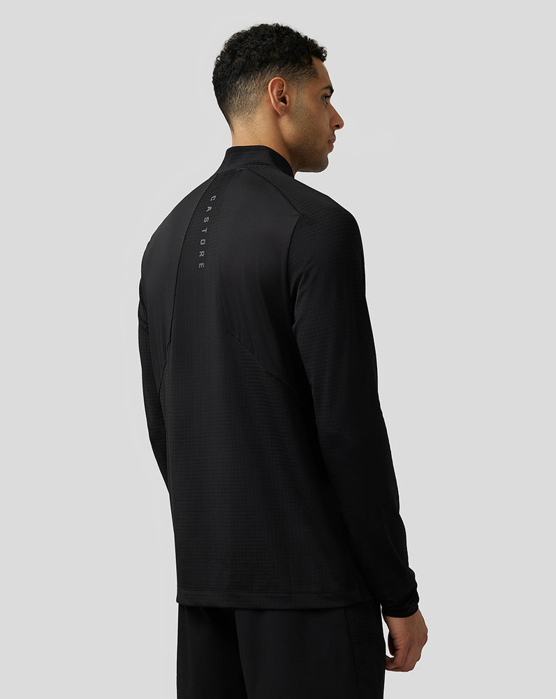 Castore Apex Aeromesh Quarter Zip Black | IVUQN5089