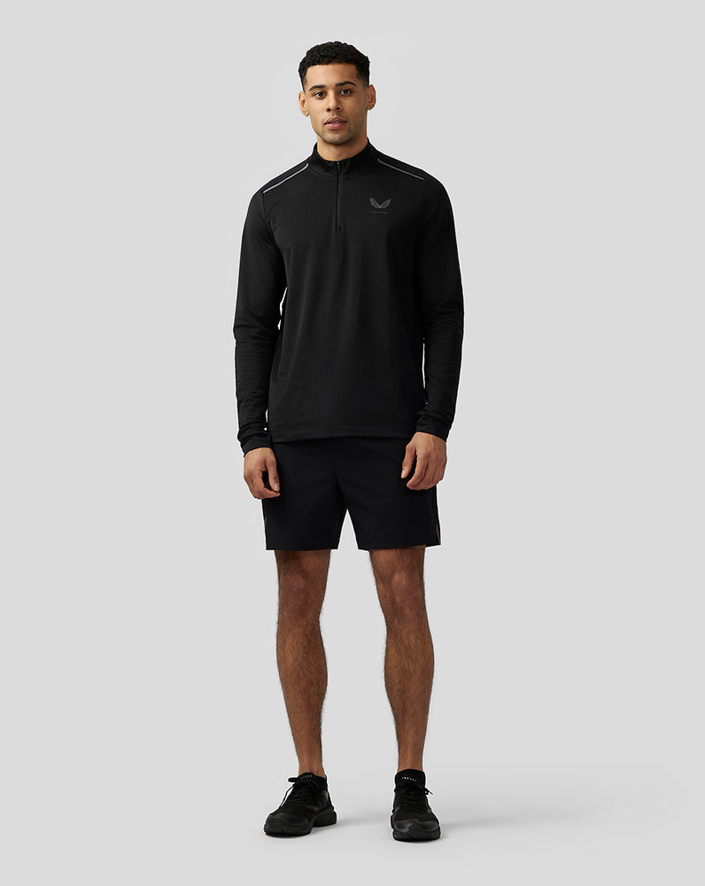 Castore Apex Aeromesh Quarter Zip Black | IVUQN5089