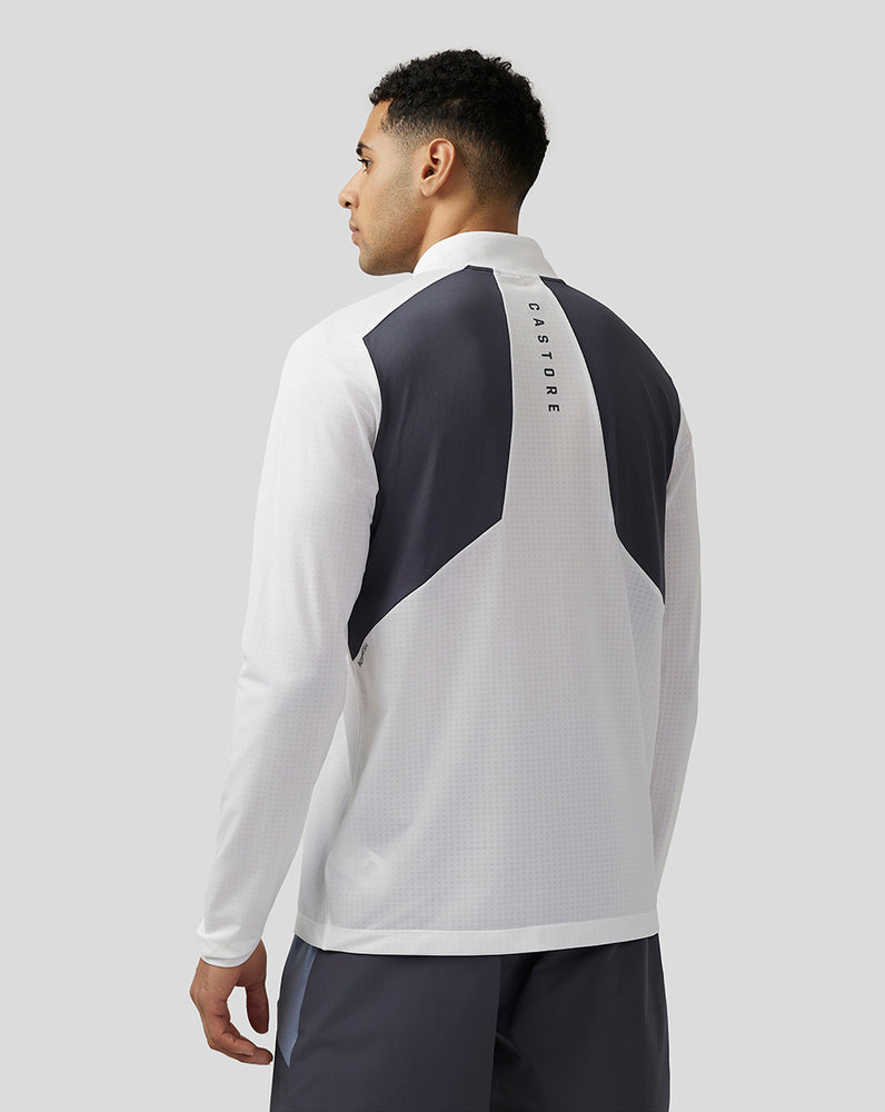 Castore Apex Aeromesh Quarter Zip White | KYXLC3019