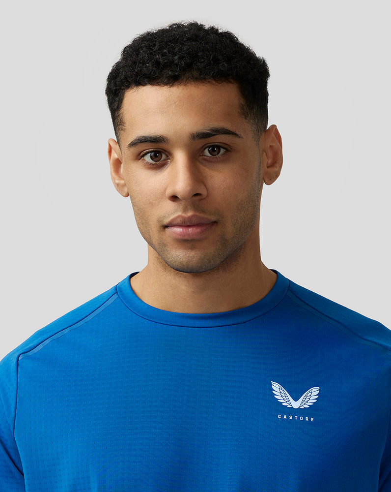 Castore Apex Aeromesh T-Shirt Blue | NUHGQ4695