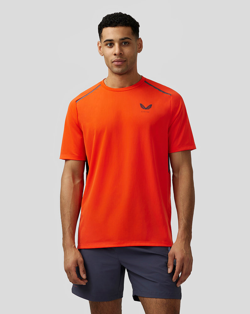 Castore Apex Aeromesh T-Shirt Orange | RSHLY9738