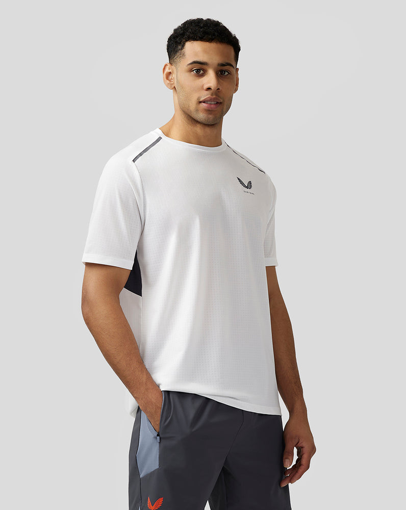 Castore Apex Aeromesh T-Shirt White | NEIRY8591