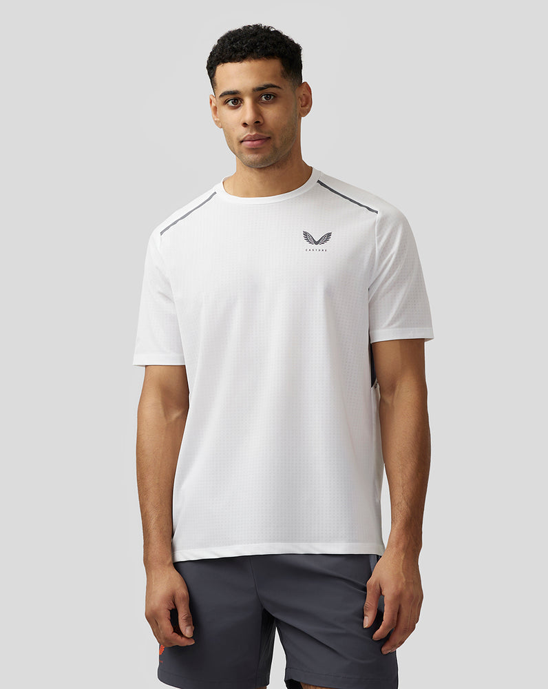 Castore Apex Aeromesh T-Shirt White | NEIRY8591