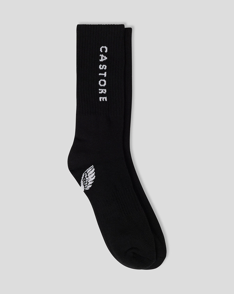 Castore Cushioned Crew Socks 3 Pack Black | IUFYG6015