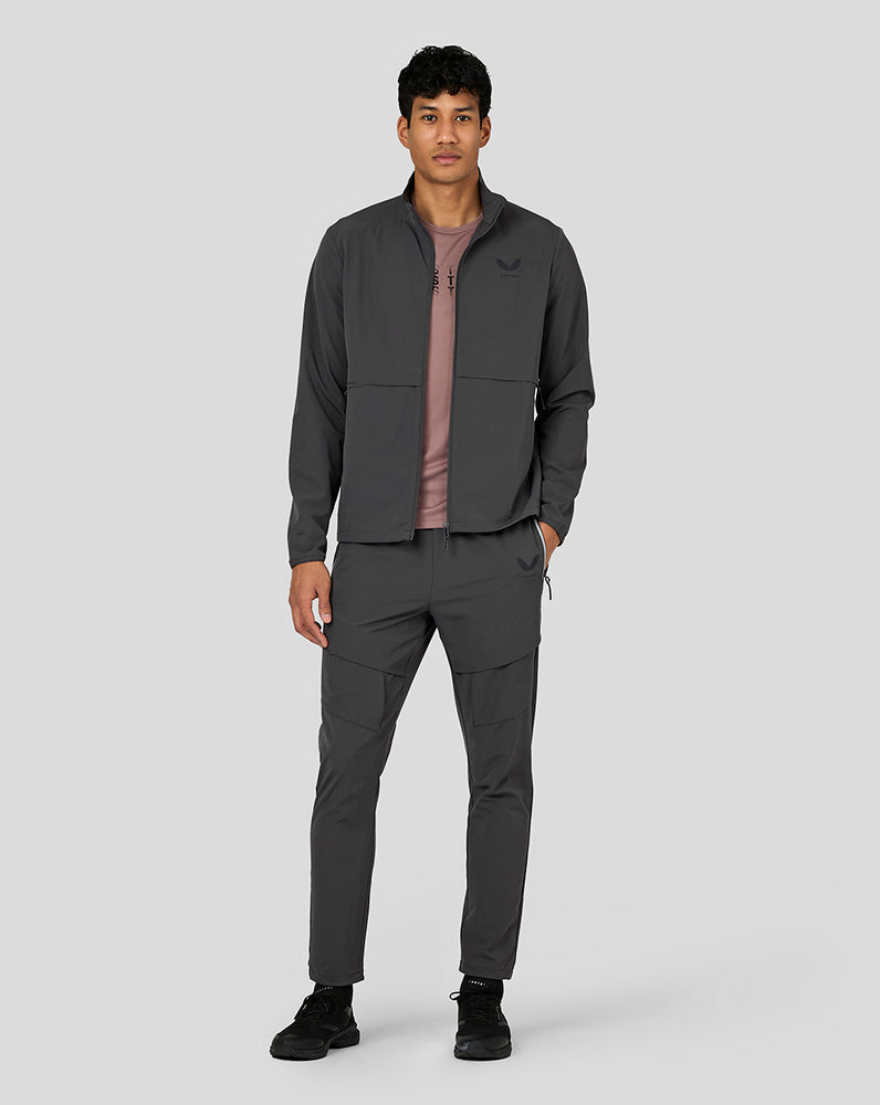 Castore Flex Woven Jacket Gunmetal | BACJH2985