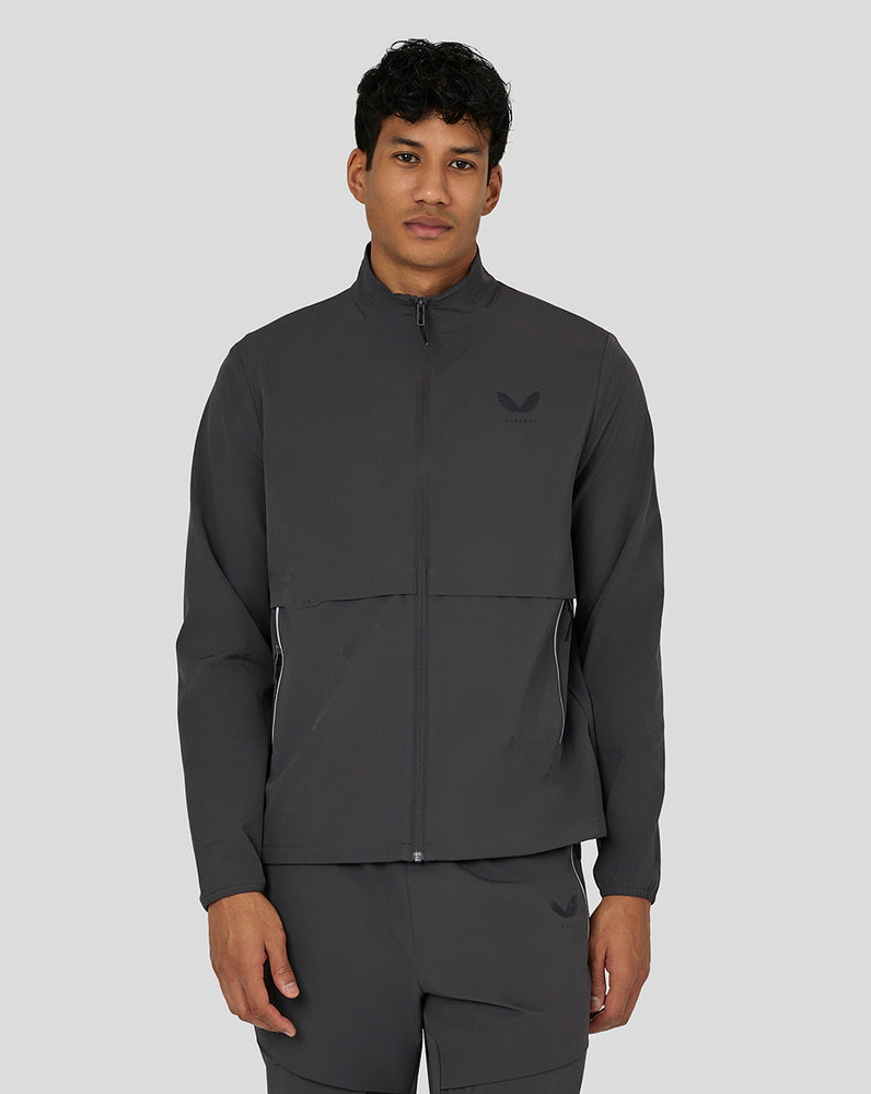 Castore Flex Woven Jacket Gunmetal | BACJH2985