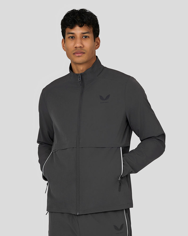 Castore Flex Woven Jacket Gunmetal | BACJH2985