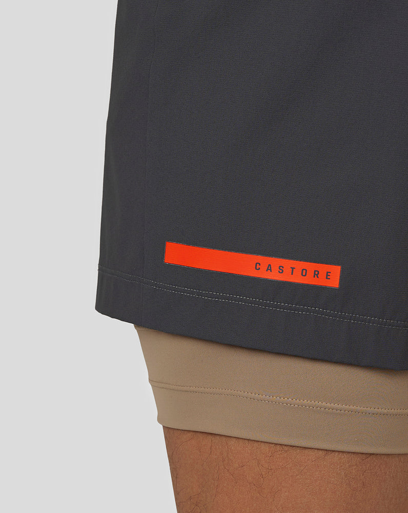 Castore Flow 2-in-1 Shorts Gunmetal | ATNRP1490