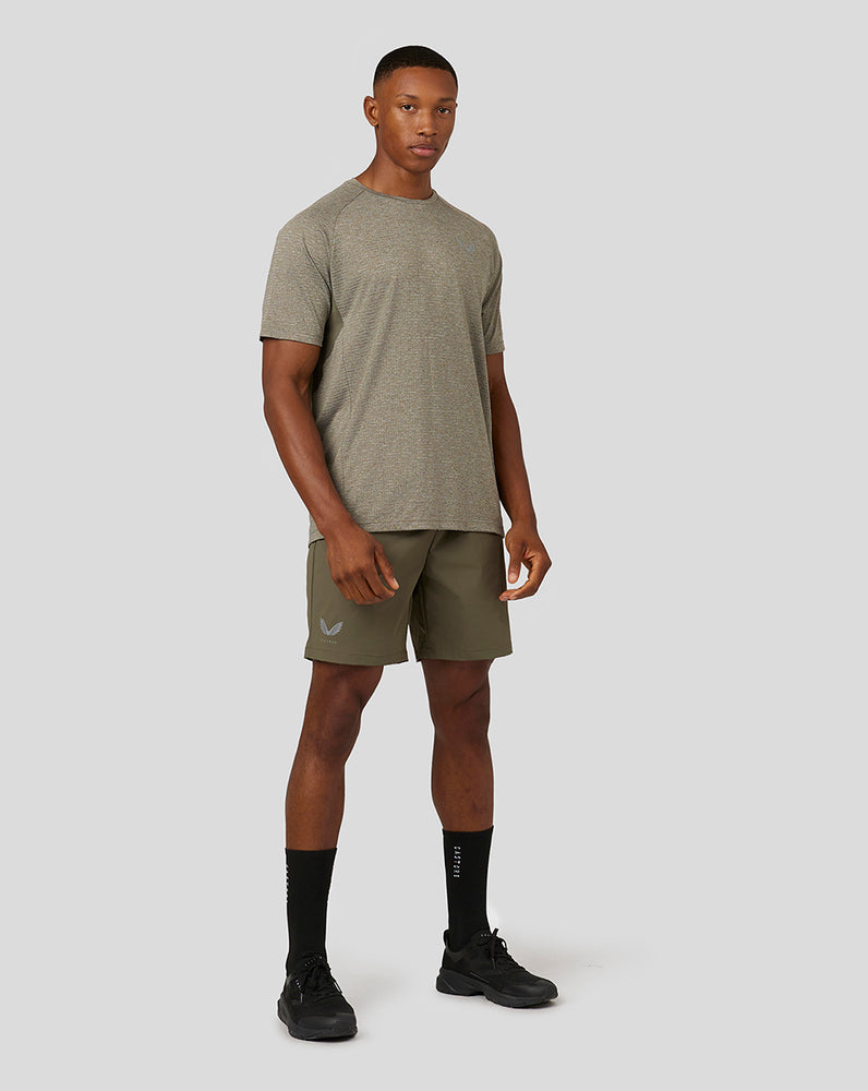 Castore Flow Breathable Woven Shorts Olive | EOBHZ0163