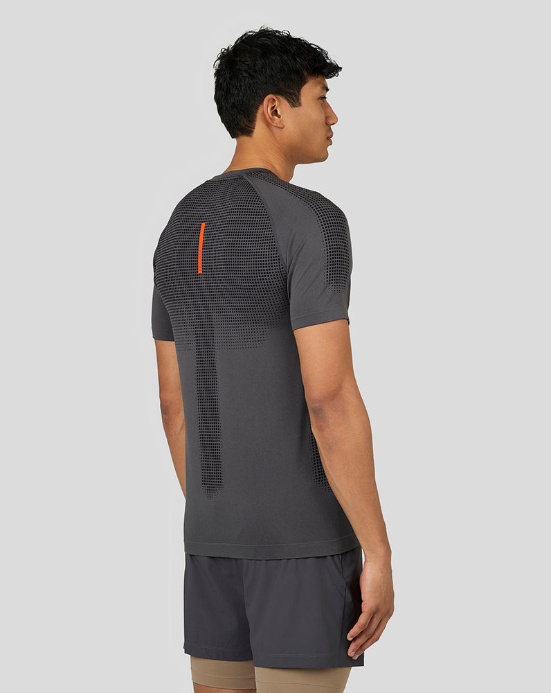 Castore Flow Seamless Training T-Shirt Gunmetal | KNTIP7398