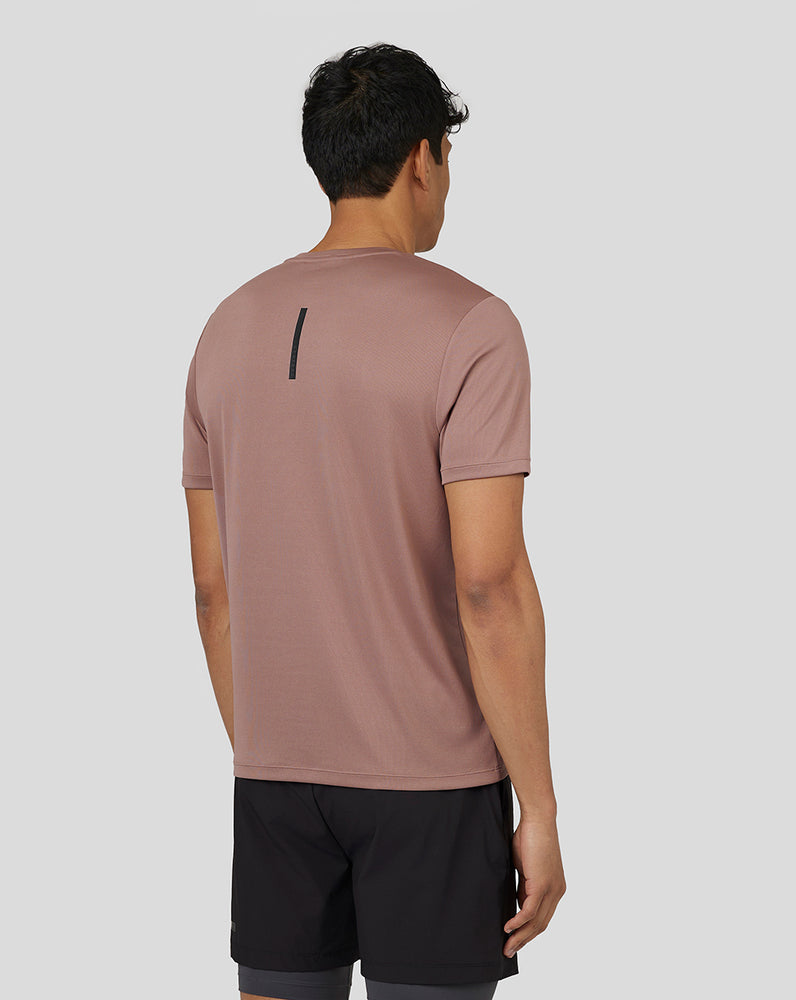 Castore Flow Short Sleeve Graphic T-Shirt Peach Clay | GQSAU5726