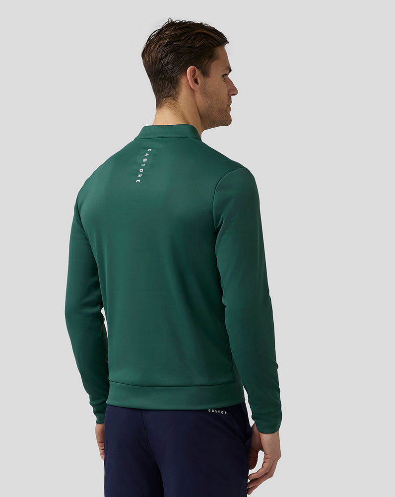 Castore Golf Club Classic Quarter Zip Top Green | XATRC6473