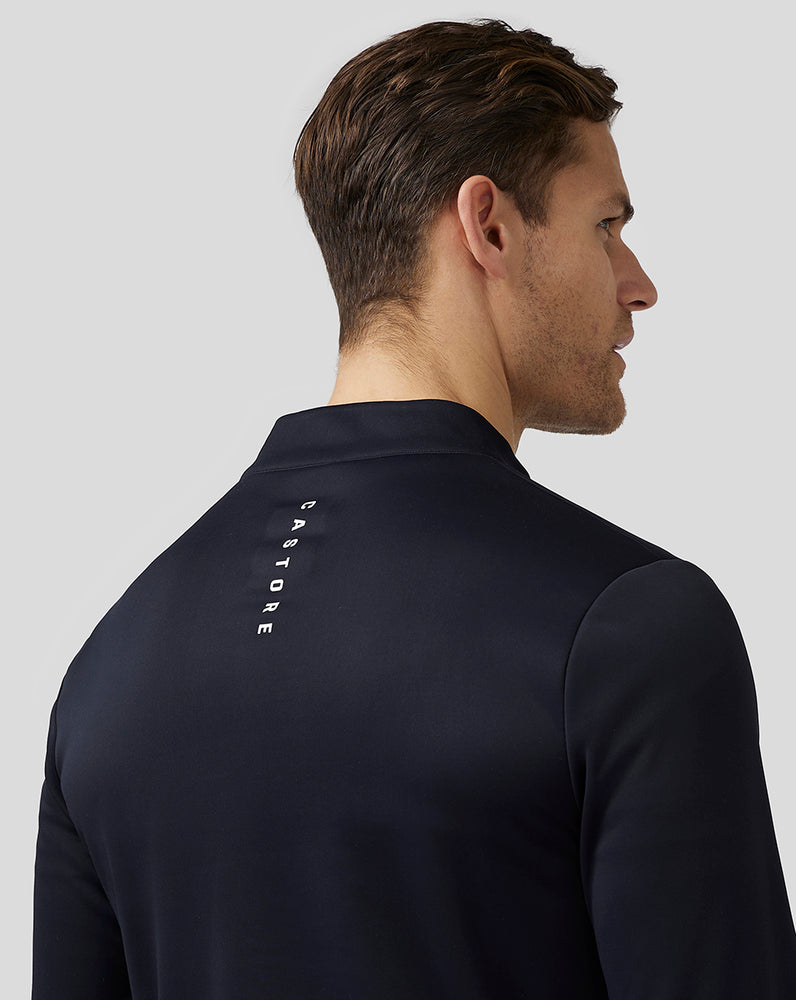 Castore Golf Club Classic Quarter Zip Top Midnight Navy | JWCIZ7581