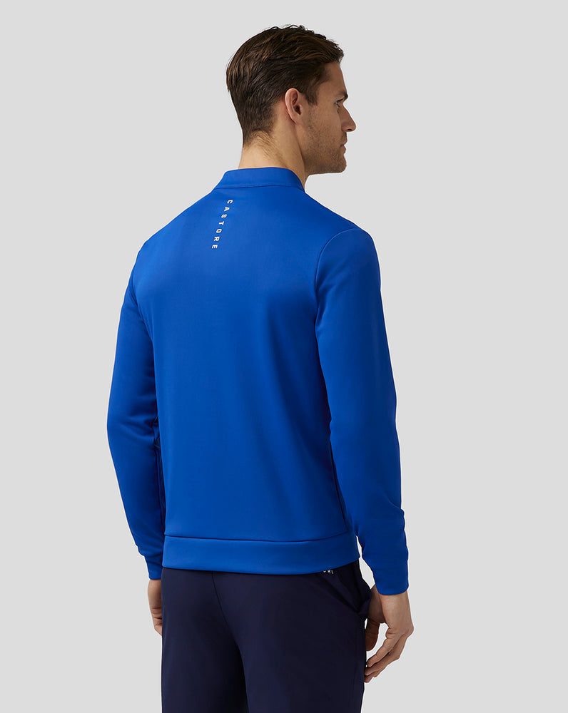 Castore Golf Club Classic Quarter Zip Top Royal Blue | SZMHD1904