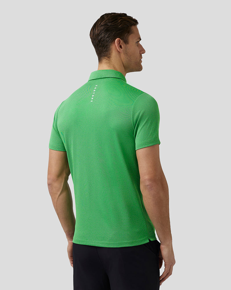 Castore Golf Engineered Knit Polo Green | QAITX4639