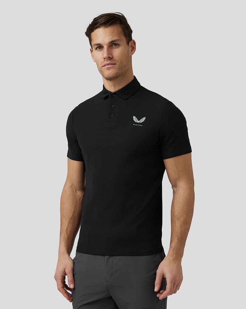 Castore Golf Essential Polo Black | PMWOV2180