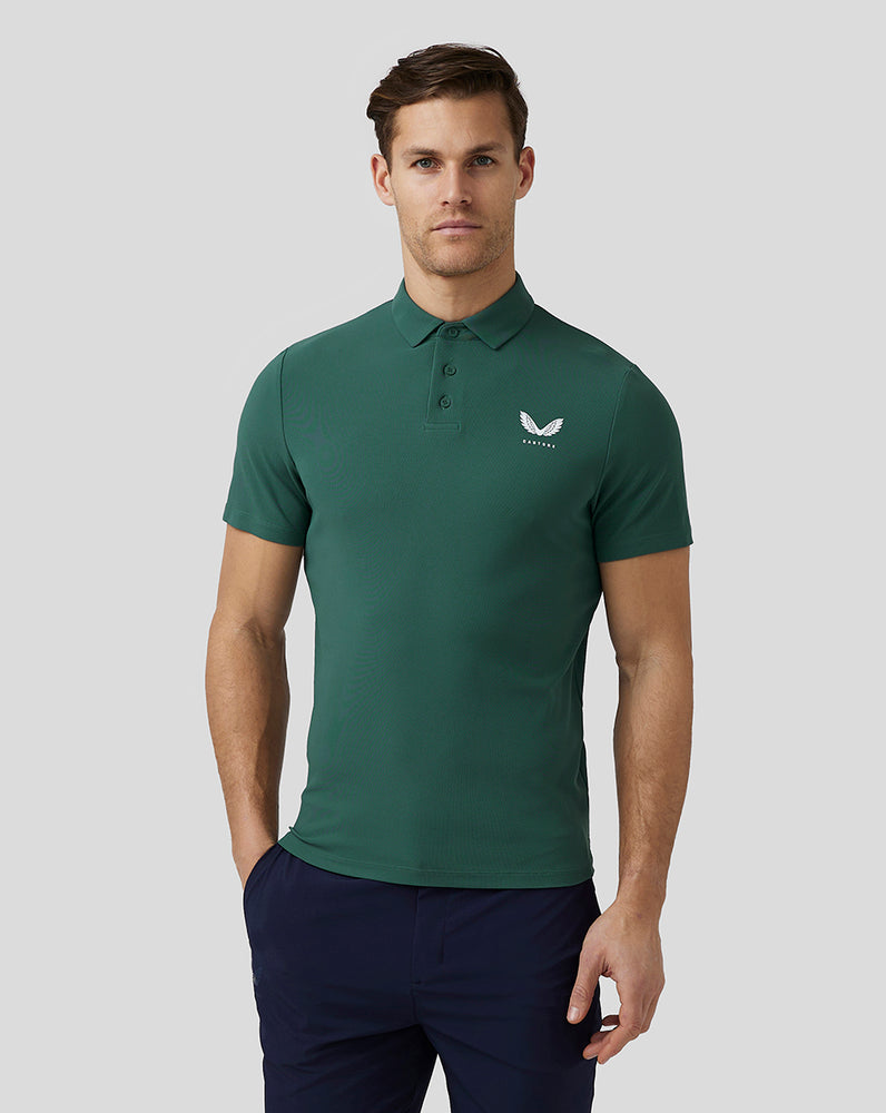 Castore Golf Essential Polo Green | DLKCE9485