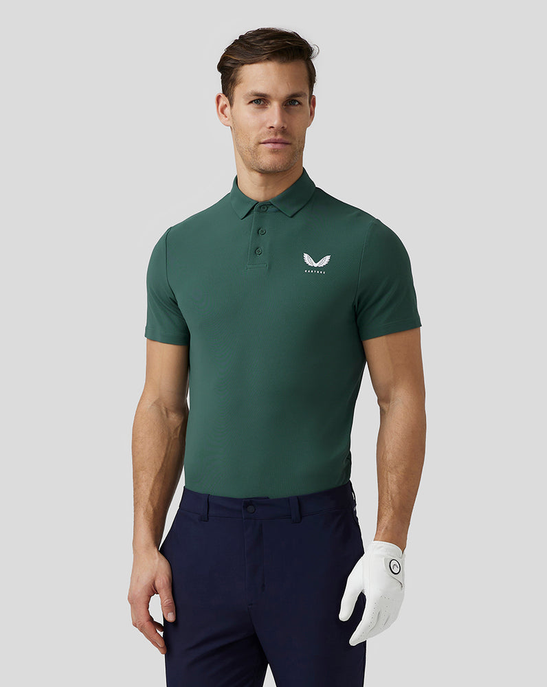 Castore Golf Essential Polo Green | DLKCE9485