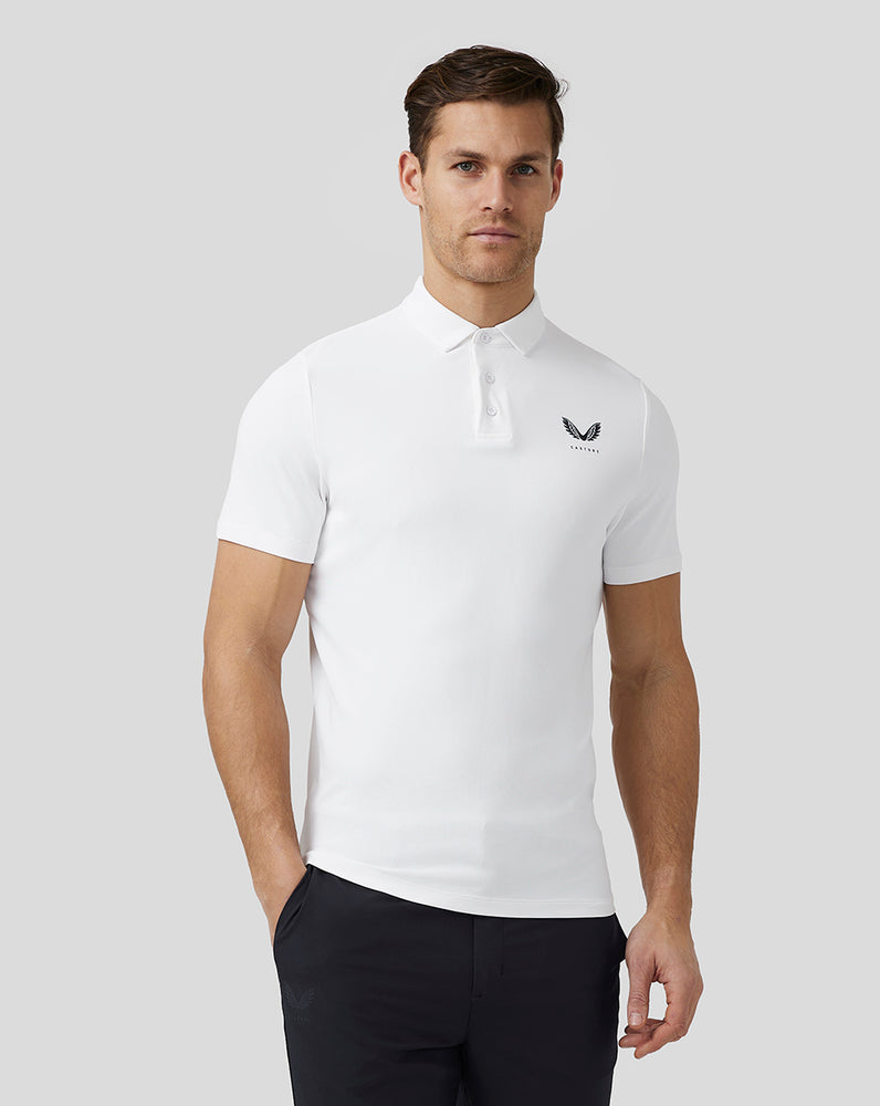 Castore Golf Essential Polo White | MWQPJ2074