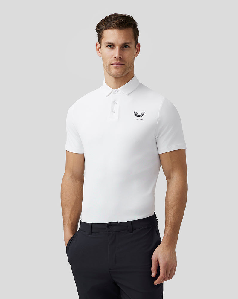 Castore Golf Essential Polo White | MWQPJ2074