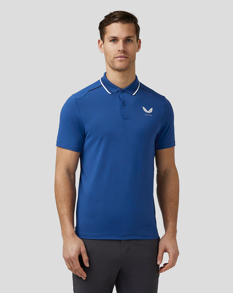 Castore Golf Tech Polo Royal Blue | FEKYW2391