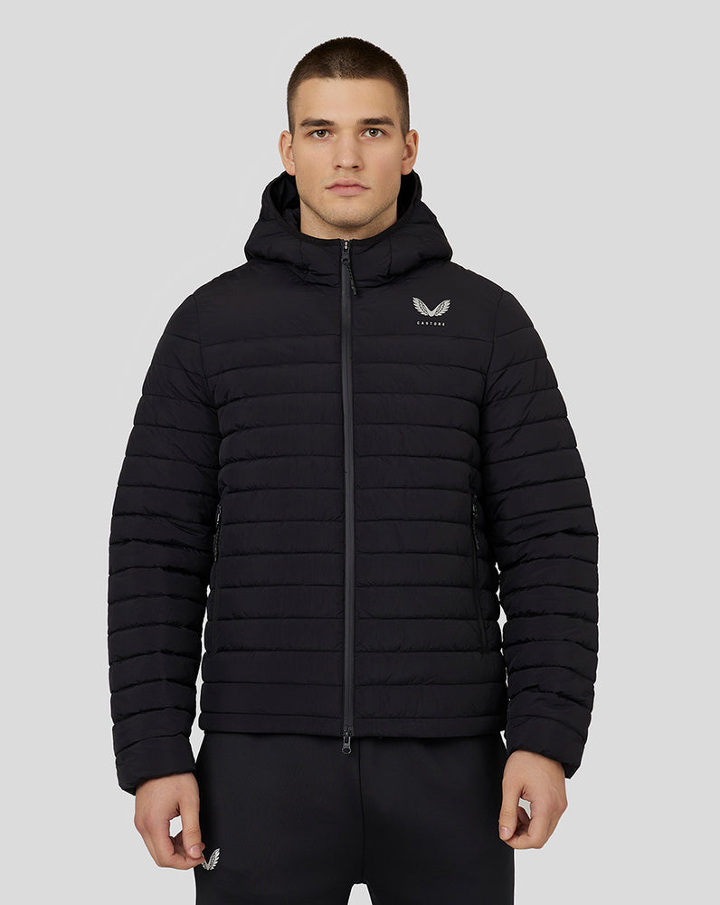 Castore Hooded Puffer Jacket Black | MYCAJ5249