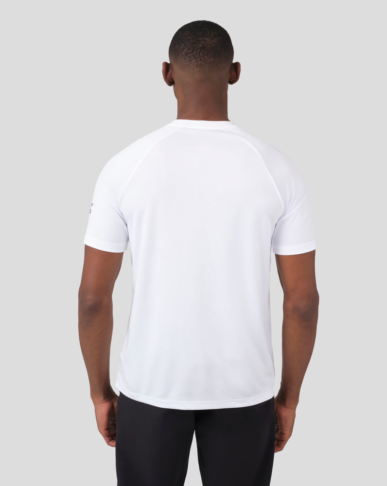 Castore Short Sleeve Raglan T-Shirt White | SALOC4970