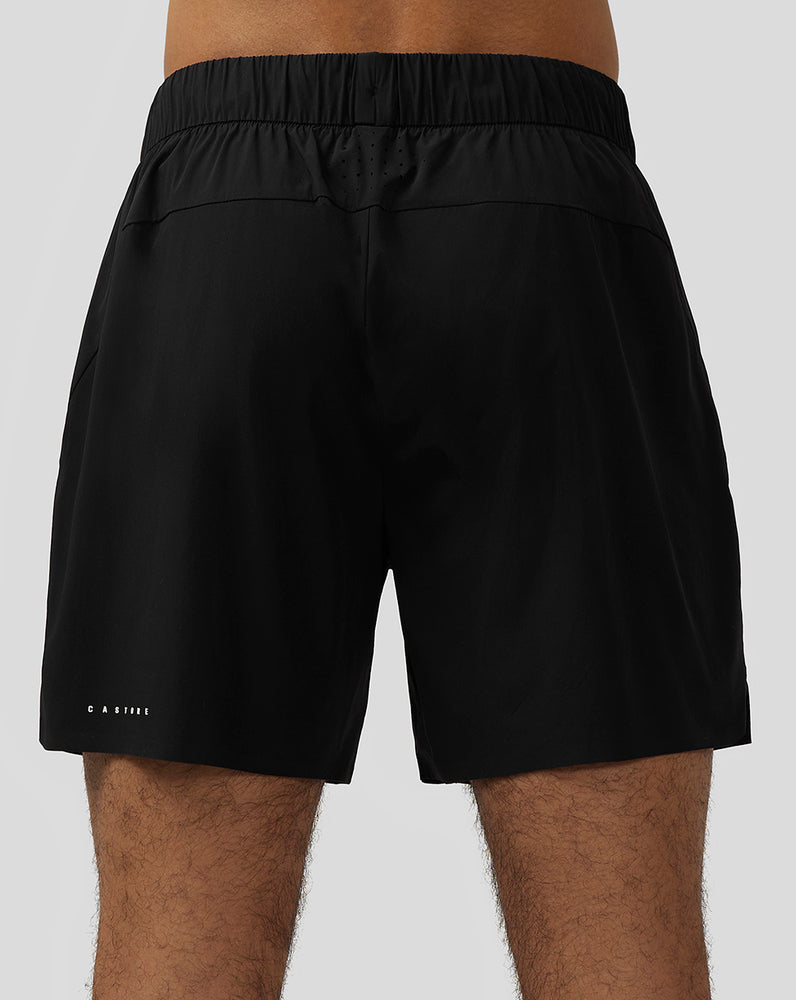 Castore Zone Lightweight Ventilated (6”) Training Shorts Black | IMCHN6719