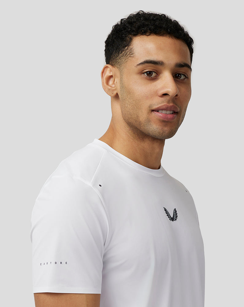 Castore Zone Ventilated Training T-Shirt White | OQKFB0613