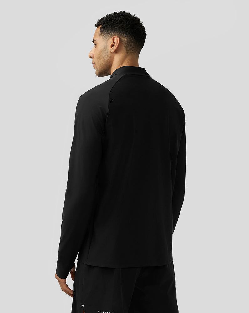 Castore Zone Ventilation Quarter Zip Black | RYEMB5283