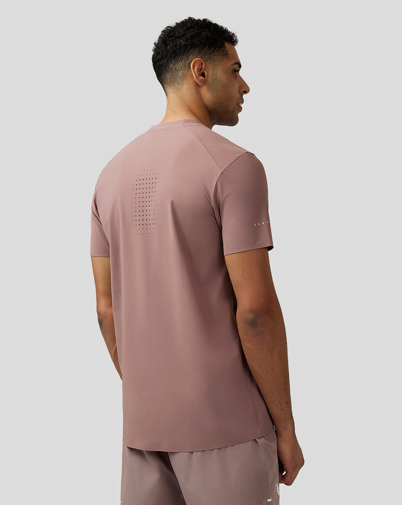 Castore Zone Ventilation Training T-Shirt Peach Clay | GWRAZ2731