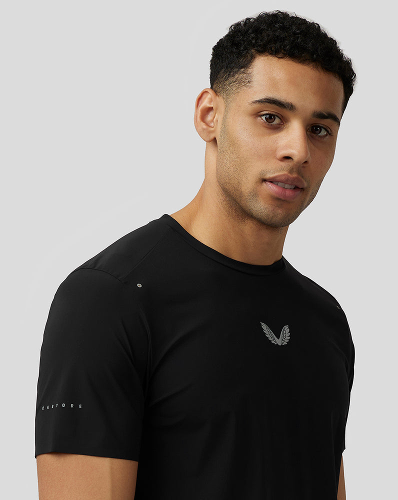 Castore Zone Ventilation Training T-Shirt Black | DZSQN2935